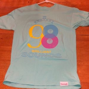 mint green medium sized t-shirt